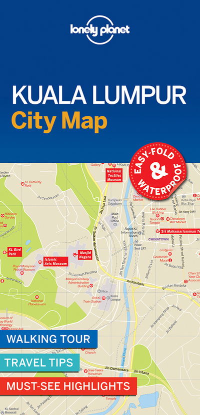 Lonely Planet Kuala Lumpur City Map - Map - Lonely Planet - Bøker - Lonely Planet Global Limited - 9781786579140 - 1. september 2017