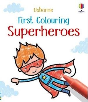 Cover for Kate Nolan · First Colouring Superheroes - First Colouring (Paperback Bog) (2022)