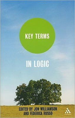 Cover for Federica Russo · Key Terms in Logic - Key Terms (Pocketbok) (2010)