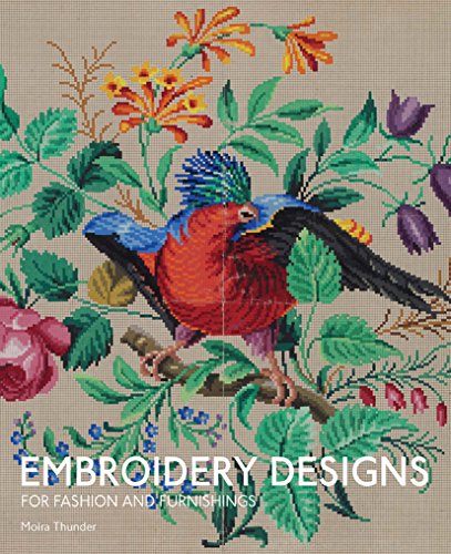 Cover for Moira Thunder · Embroidery Designs for Fashion and Furnishing (Paperback Book) (2014)