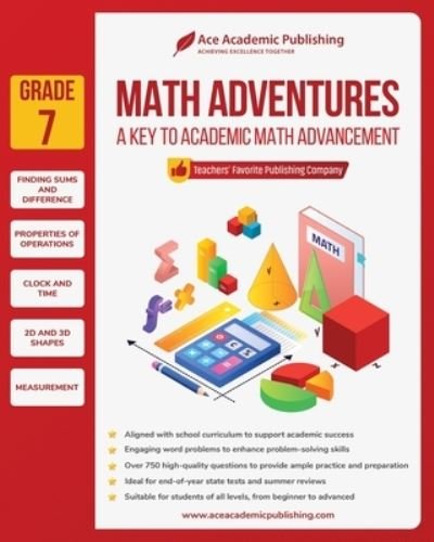 Cover for Ace Academic Publishing · Math Adventures - Grade 7 (Bok) (2023)