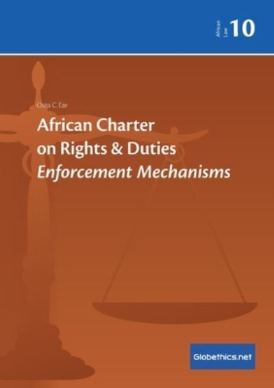 Cover for Osita C Eze · African Charter on Rights &amp; Duties (Paperback Book) (2021)