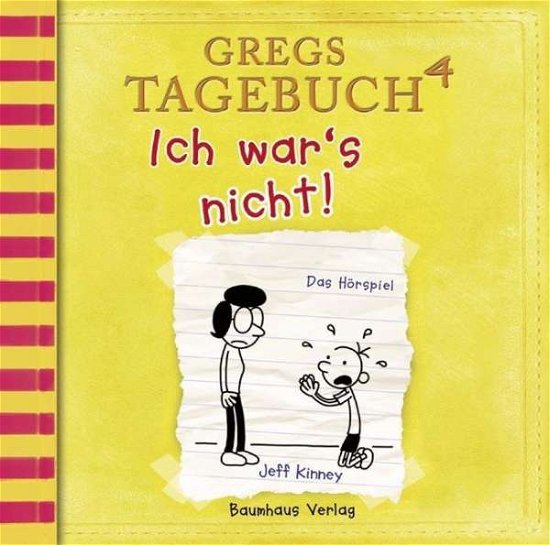 Kinney-Gregs Tagebuch 4-Ich War'S - Marco Eáer - Música - Bastei Lübbe AG - 9783785756140 - 29 de setembro de 2017