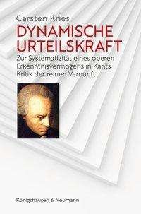 Cover for Kries · Dynamische Urteilskraft (Book)