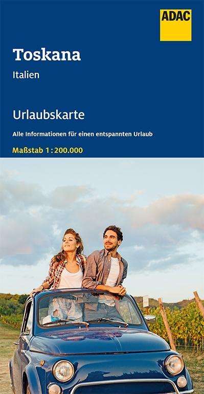 ADAC Urlaubskarte I Toskana 1:200 000 (Book)