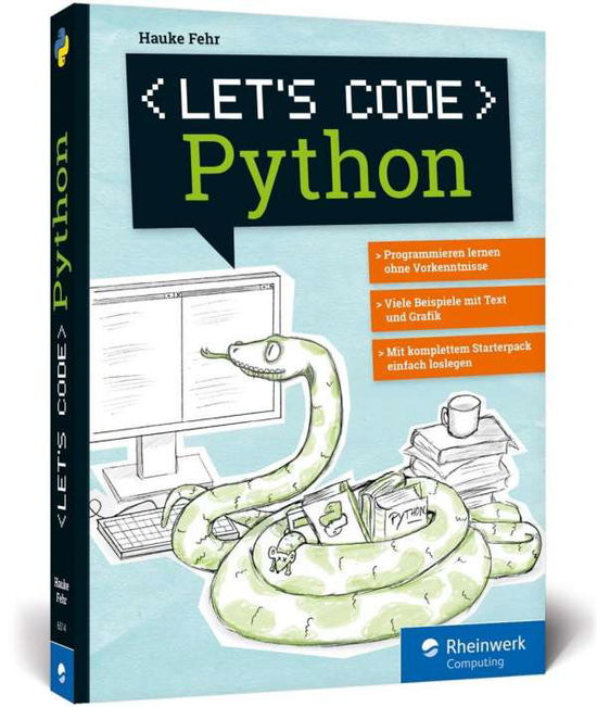 Cover for Fehr · Let's code Python (Book)