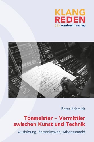 Cover for Schmidt · Tonmeister - Vermittler zwische (Bok) (2019)
