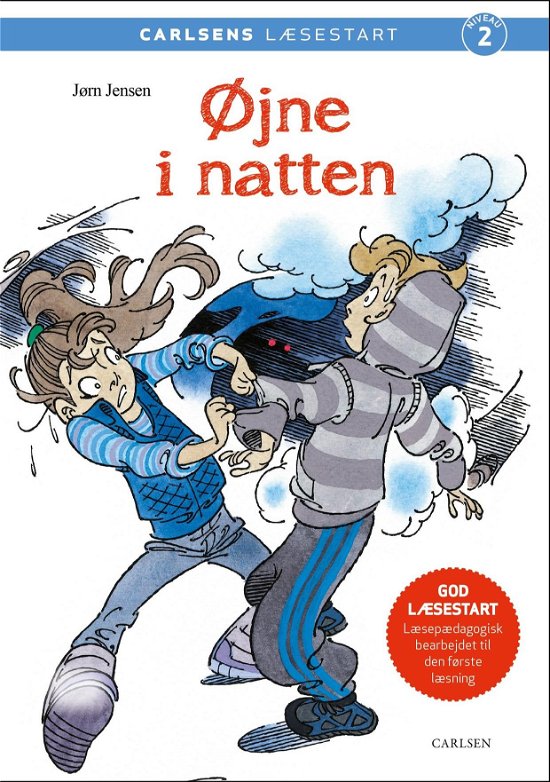 Cover for Jørn Jensen · Carlsens Læsestart: Carlsens læsestart - Øjne i natten (Innbunden bok) [3. utgave] (2020)
