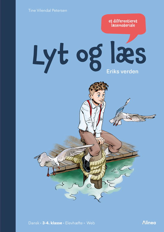 Cover for Tine Vilendal Petersen · Lyt og læs: Lyt og Læs, Eriks verden, Elevhæfte / Web (Poketbok) [1:a utgåva] (2023)