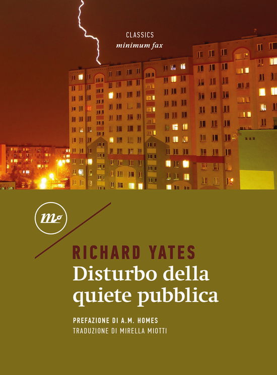 Cover for Richard Yates · Disturbo Della Quiete Pubblica (Book)