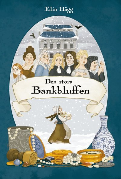 Cover for Elin Hägg · Den stora bankbluffen (Bound Book) (2020)