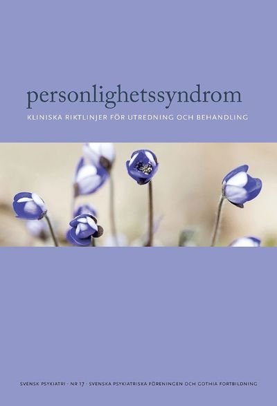 Cover for Göran Rydén · Personlighetssyndrom : kliniska riktlinjer för diagnostik och behandling (Book) (2017)