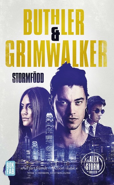 Cover for Leffe Grimwalker Dan Buthler · Stormfödd (Paperback Book) (2022)