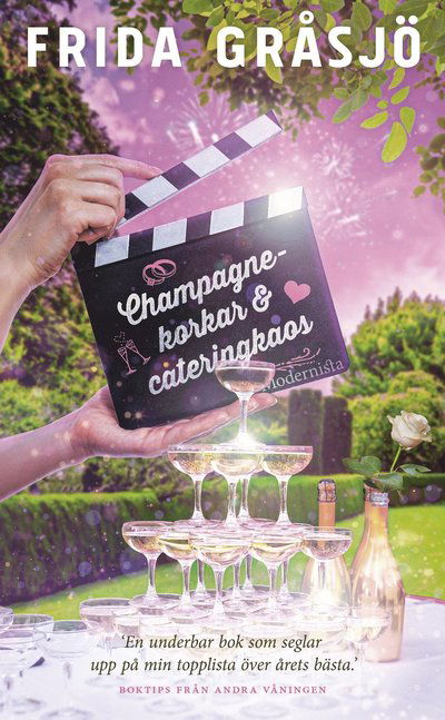 Cover for Frida Gråsjö · Champagnekorkar och cateringkaos (Paperback Book) (2023)