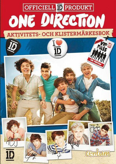 Cover for Marie Helleday Ekwurtzel · One Direction: One Direction : aktivitets- och klistermärkesbok (Bog) (2013)