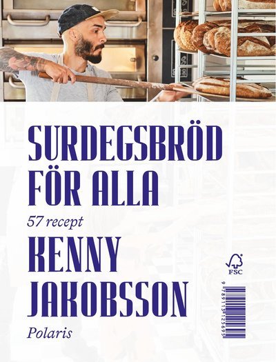 Cover for Kenny Jakobsson · Surdegsbröd från grunden (Bound Book) (2023)