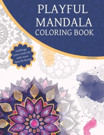 Cover for Samado Publishing · Playful mandala coloring book ( Version 1 ) (Paperback Book) (2021)