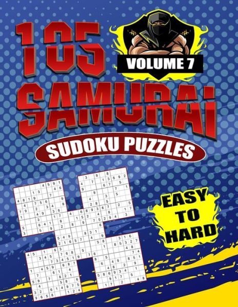 Cover for Bopuzzles · Samurai Sudoku Puzzles Easy To Hard Volume 7 (Paperback Book) (2020)