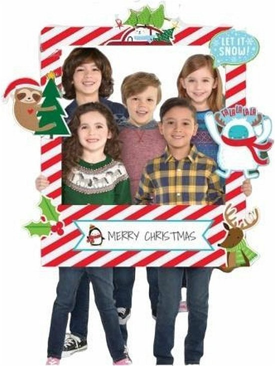 Amscan: Giant Customisable Photo Frame Christmas -  - Merchandise - Amscan - 0013051860141 - 