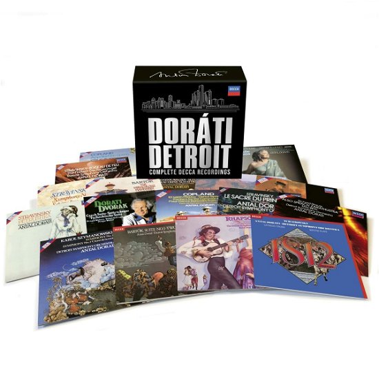 Cover for Detroit Symphony Orchestra / Antal Dorati · Dorati in Detroit (Ltd. Ed. 18cd) (CD) (2023)