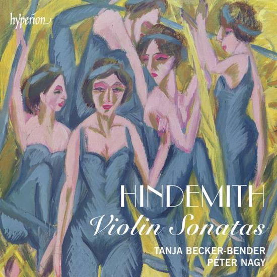 Cover for Beckerbendernagy · Hindemithviolin Sonatas (CD) (2013)