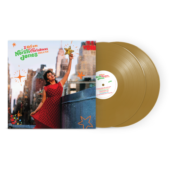 Cover for Norah Jones · I Dream Of Christmas (LP) [Limited Gold Vinyl edition] (2022)