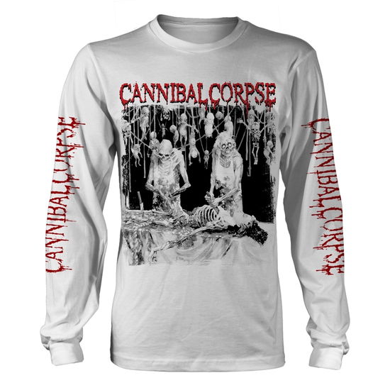 Cover for Cannibal Corpse · Butchered at Birth (CLOTHES) [size L] [White edition] (2019)