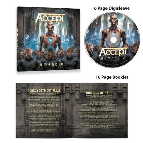 Cover for Accept · Humanoid (CD) [Digisleeve] (2024)