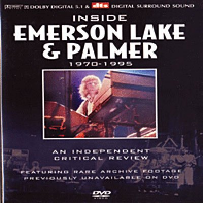 Cover for Emerson, Lake &amp; Palmer · Inside Emerson, Lake &amp; Palmer - An Independent Critical Review 1970-1995 (DVD) (2021)