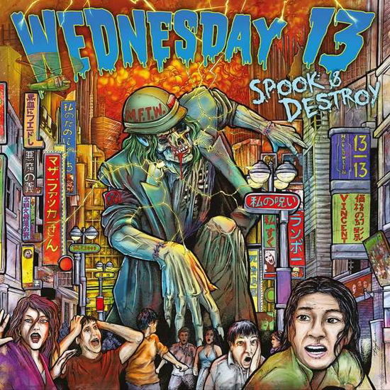 Cover for Wednesday 13 · Spook &amp; Destroy (CD) [EP edition] (2019)