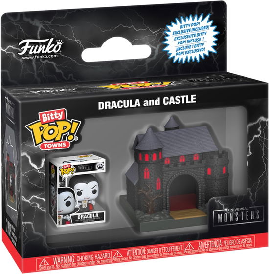Cover for Bitty Pop Town Universal Monsters · Bitty Pop Town Um Draculas Castle with Dracula (Funko POP!) (2025)