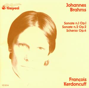 Cover for Johannes Brahms · Piano Sonatas 1&amp;2 (CD) (2000)