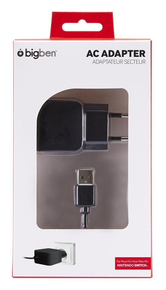 Home Charger V2 For Switch (Nintendo Switch) - Nintendo Switch - Produtos - Big Ben - 3499550357141 - 2020