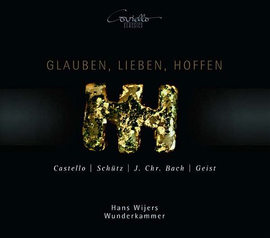 Cover for Hans Wijers / Wunderkammer · Works By Castello. Schutz. Jc Bach. Geist (CD) (2019)