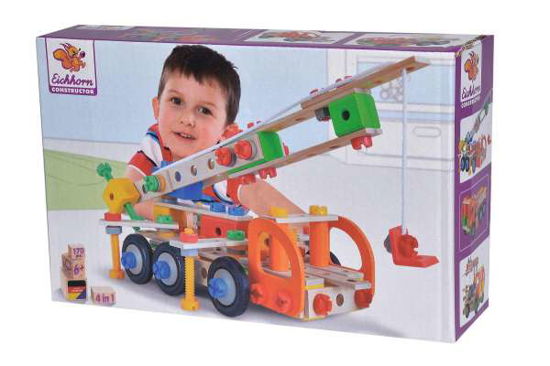 Cover for Eichhorn · EH Constructor Mobilkran i træ, 170 dele (Toys) (2021)