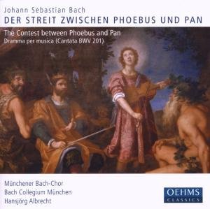 Cover for Johann Sebastian Bach · Der Streit Zwischen Phoebus Und Pan (CD) (2014)