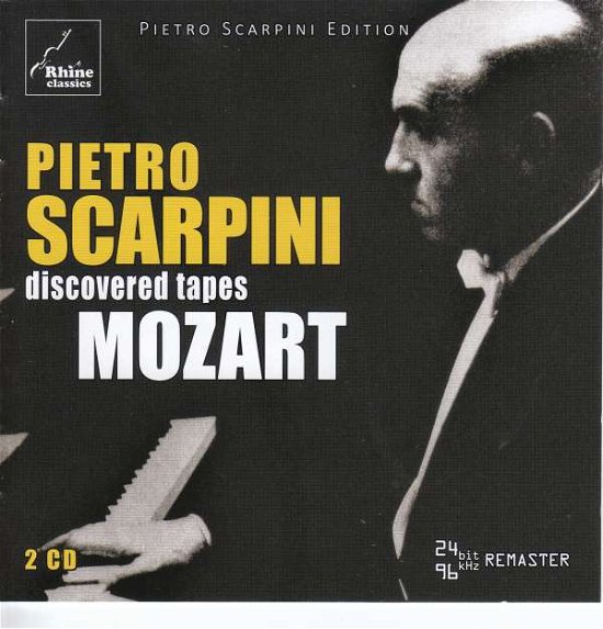 Cover for Pietro Scarpini · Mozart: Discovered Tapes / Mozart (CD) (2019)