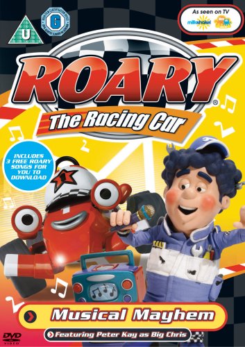 Roary the Racing Car  Musical Mayhem DVD DVD 2009 Peter Kay Sir Stirl... - Roary the Racing Car  Musical Mayhem DVD DVD 2009 Peter Kay Sir Stirl... - Film - 2 Entertain - 5014138604141 - 30. mars 2009