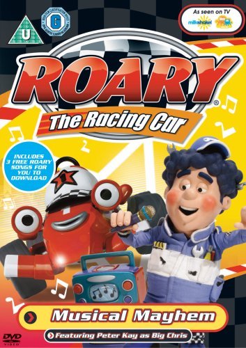 Cover for Roary the Racing Car  Musical Mayhem DVD DVD 2009 Peter Kay Sir Stirl... (DVD) (2009)