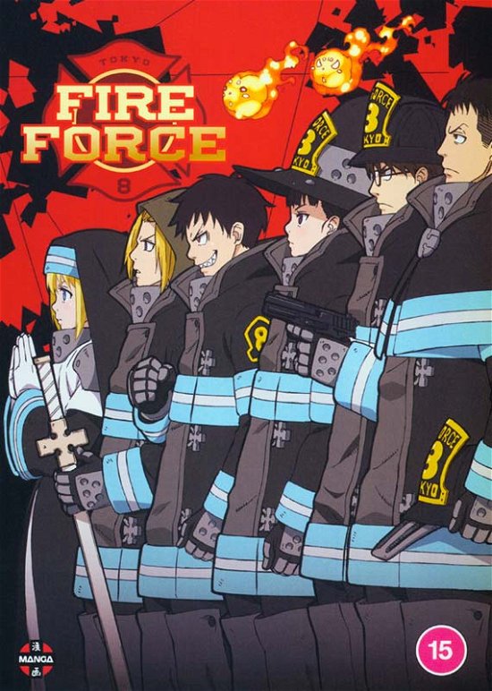 Cover for Anime · Fire Force Season 1 Part 2 (Episodes 13 to 24) (DVD) (2020)