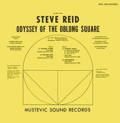 Cover for Steve Reid · Odyssey Of The Oblong Square (CD) [Reissue edition] (2022)