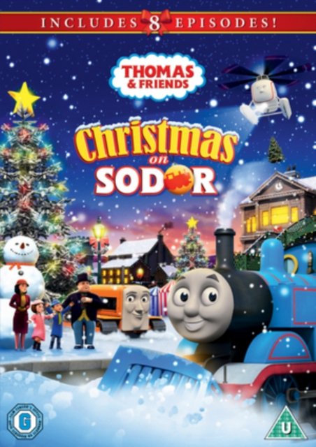 Cover for Christmas on Sodor · Thomas and Friends - Christmas On Sodor (DVD) (2017)