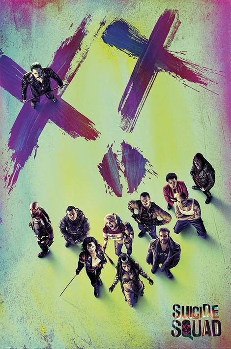 Dc Comics: Suicide Squad - Face (Poster Maxi 61X91,5 Cm) - Dc Comics: Suicide Squad - Merchandise - Pyramid Posters - 5050574338141 - 