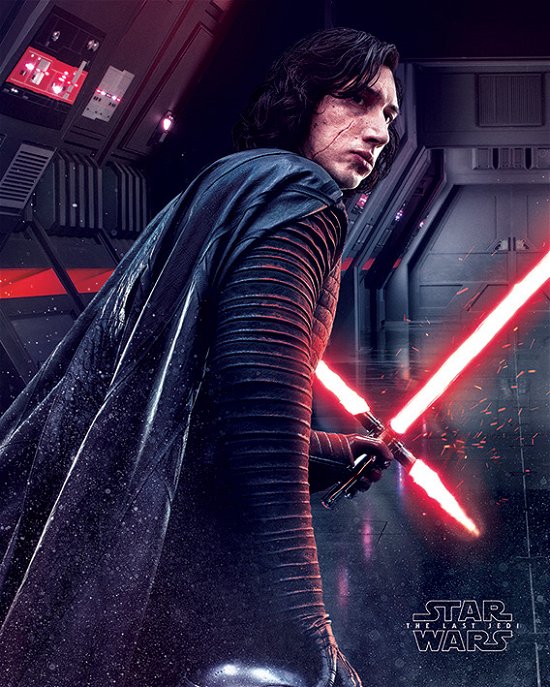Star Wars: The Last Jedi - Kylo Ren Rage (mini Poster 40x50 Cm) - Star Wars: The Last Jedi - Merchandise - Pyramid Posters - 5050574507141 - 