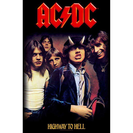 Cover for AC/DC · AC/DC Textile Poster: Highway To Hell (Plakat)