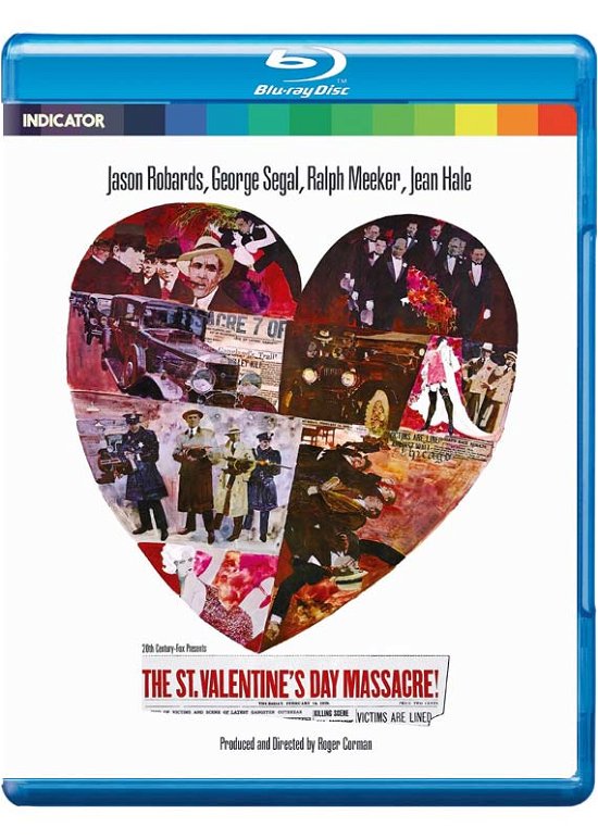 Cover for Roger Corman · The St Valentines Day Massacre (Blu-ray) (2022)