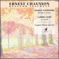 Unfinished Quartet Op.35 - Chausson / Faure / Gaggini Quartet - Musik - CYPRES - 5412217026141 - 1. september 1999