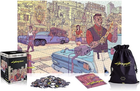 Cover for Good Loot CyberPunk 2077 Valentinos 1500pcs Puzzle Puzzles (Toys)