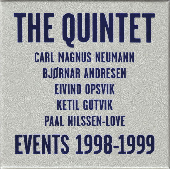 Cover for Quintet · Events 1998-1999 (CD) (2019)