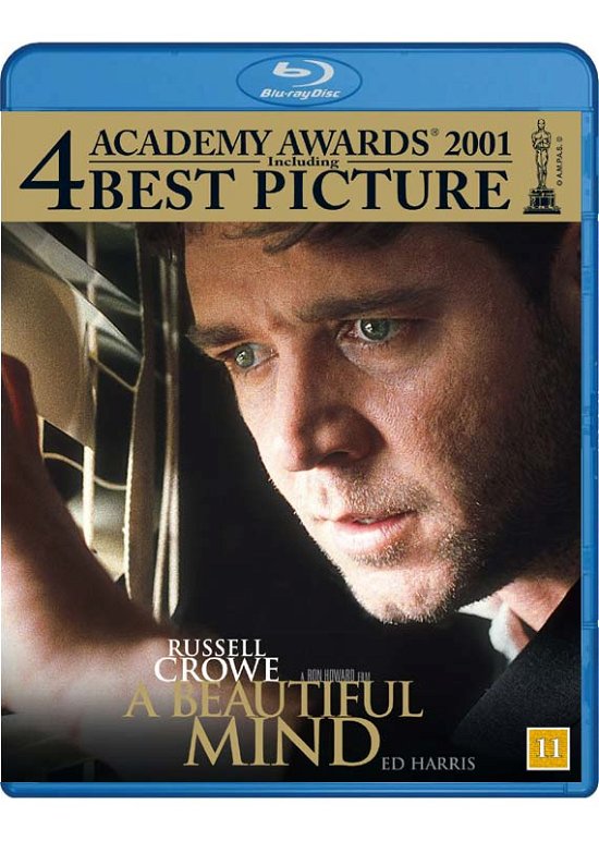 Cover for Beautiful Mind, A (Blu-ray) (2012)